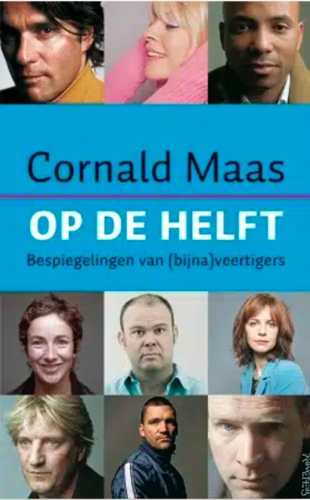 Op de helft (Cornald Maas), Boeken, Biografieën, Zo goed als nieuw, Overige, Ophalen of Verzenden