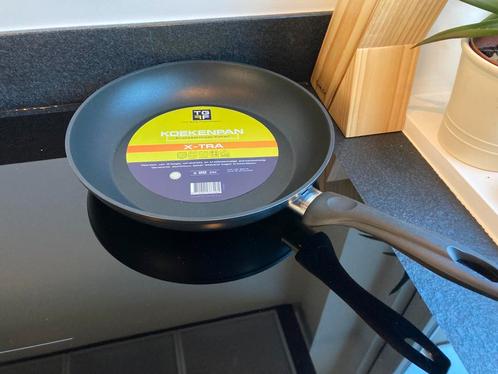 TGFF Koekenpan 28cm anti aanbak Aluminium, Huis en Inrichting, Keuken | Potten en Pannen, Nieuw, Koekenpan of Braadpan, Aluminium