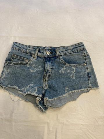 Divided short korte spijkerbroek maat 36 xxs als nieuw! beschikbaar voor biedingen
