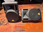 PA installatie Behringer Speakers en Shure microfoon + extra, Muziek en Instrumenten, Versterkers | Keyboard, Monitor en PA, Ophalen