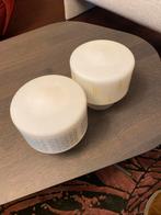 Vintage Plafondlampen Melkglas - Jaren 50 Philips, Huis en Inrichting, Lampen | Lampenkappen, Gebruikt, Wit, Rond, Ophalen of Verzenden