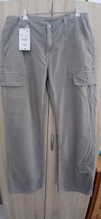 nieuwe grijze zara wijde pijp cargo broek mt 42, Zara, Ophalen of Verzenden, Nieuw, Grijs