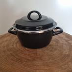 Braadpan 24cm van de V&D alle warmtebronnen, Ophalen of Verzenden, Zo goed als nieuw, Gietijzer, Koekenpan of Braadpan