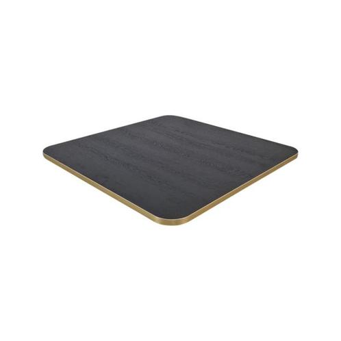 Messing bladen, Urban melamine horeca tafelbladen zwart  654, Huis en Inrichting, Tafels | Bijzettafels, Nieuw, Rond, 60 cm of meer