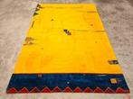 Handgeknoopt Perzisch wol Gabbeh tapijt modern 205x297cm, 200 cm of meer, Nieuw, 200 cm of meer, Rood