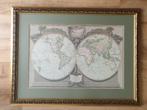 Grote wereldkaart map of the new world herdruk, Ophalen, Gebruikt