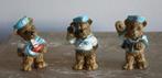 set van 3 visserij beertjes klein, Ophalen of Verzenden, Gebruikt