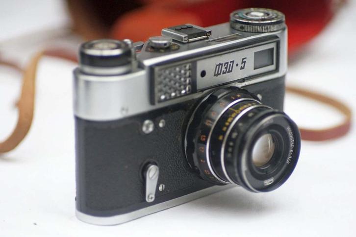 Fed 5 body (Oekraïense rangefinder M39) Leica inspired, Audio, Tv en Foto, Fotocamera's Analoog, Compact, Overige Merken, Ophalen of Verzenden