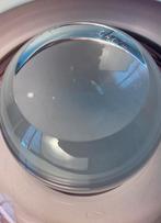Glazen jaren 70 schaal , glaskunstenaar Jaroslav Wasserbauer, Gebruikt, Schaal, Rond, Ophalen of Verzenden