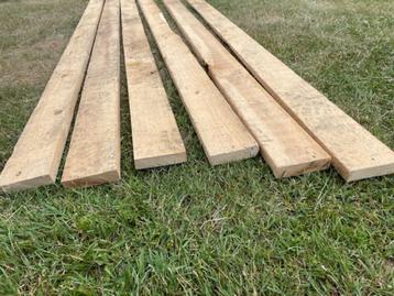 6 planken voor hergebruik/spijkervrij/hout/2de leven beschikbaar voor biedingen