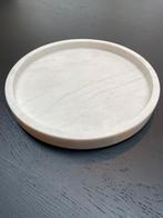 Marmeren plateau serveerschaal, Ophalen, Zo goed als nieuw, Rond, Overige materialen