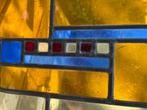 Glas in Lood Raam Art Deco, Doe-het-zelf en Verbouw, Glas en Ramen, Ophalen, Gebruikt, Minder dan 80 cm, Overige typen