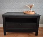 Uniek zwart kastje met betonlook blad – industrieel, Zo goed als nieuw, Minder dan 100 cm, 25 tot 50 cm, 50 tot 100 cm