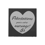 Felicitations pour votre mariage decoratietegel, Auperlé Deco, Stationsweg 2 3255 BL Oude-Tonge, Verzenden, Nieuw