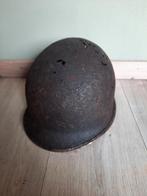 Ww2 wo2 US Amerikaanse schuurvondst helm, Verzamelen, Militaria | Tweede Wereldoorlog, Ophalen of Verzenden, Landmacht, Amerika