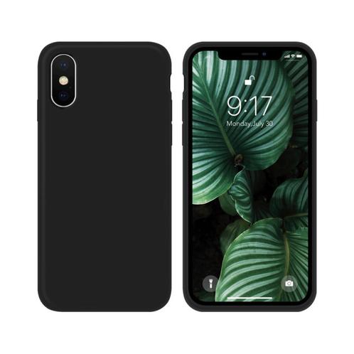 Backcover + Glas screenprotector voor iPhone X / XS _ Zwart, Telecommunicatie, Mobiele telefoons | Hoesjes en Frontjes | Apple iPhone