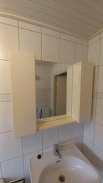 Compact badkamerkastje met spiegel, Huis en Inrichting, Badkamer | Badkamermeubels, Ophalen, Spiegelkast, 50 tot 100 cm, Zo goed als nieuw