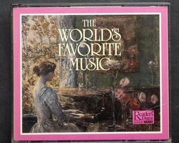CD - World's Favorite Music - Klassieke Muziek - 2XCD box beschikbaar voor biedingen