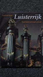 Boek orgel: Luisterrijk, Carel van Gestel, Ned. kerkorgels, Boeken, Ophalen, Gelezen, Artiest
