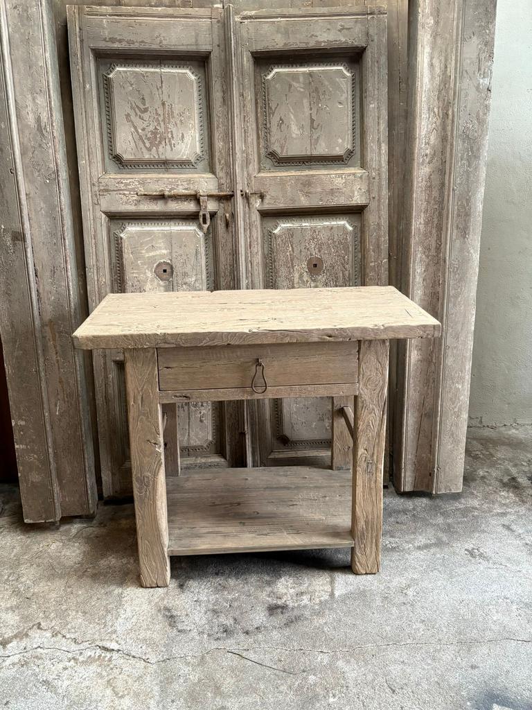 houten Sidetable kast landelijk stoer meubels spiegel, Ophalen of Verzenden, Nieuw