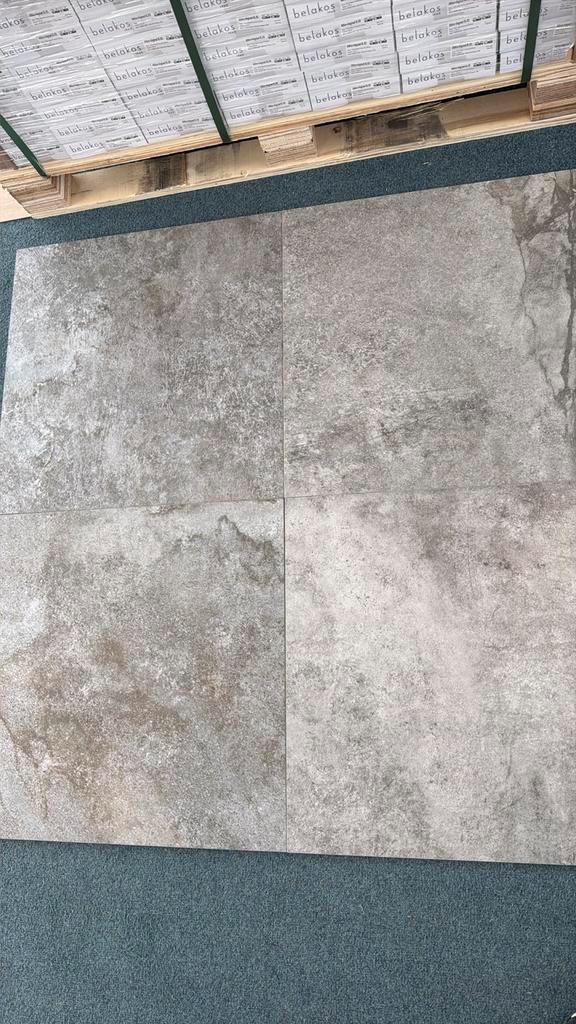 60x60 wand of vloertegels spotgoedkoop!, Doe-het-zelf en Verbouw, Tegels, Zo goed als nieuw, Vloertegels, Keramiek, 60 cm of meer
