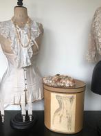 Meander Grote hoedendoos -Corset afbeelding- Kitty Markus, Antiek en Kunst, Ophalen of Verzenden