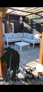 Complete tuinset, Tuin en Terras, Parasols, Ophalen of Verzenden, Gebruikt, Zweefparasol