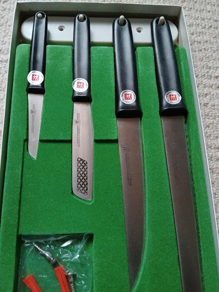 Zeldzame messenset van J.A.Henckels, Verzamelen, Overige Verzamelen, Nieuw, Ophalen of Verzenden