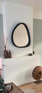 By-boo spiegel zwart, Huis en Inrichting, Ophalen, Zo goed als nieuw, Minder dan 100 cm, Overige vormen