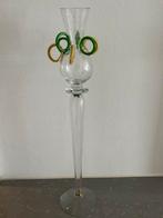 Borek sipek gelimiteerde geblazen vaas 137 hoog, Overige kleuren, Ophalen of Verzenden, 75 cm of meer, Glas