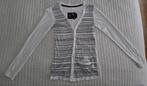 G-star vest wit zwarte strepen maat xs merk gstar vesten, Verzenden, Wit, Maat 34 (XS) of kleiner, Gedragen