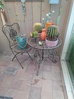 tuinstoeltje met tafeltje excl accesoires, Tuin en Terras, Tuinsets en Loungesets, Ophalen, Gebruikt
