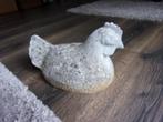 TUINBEELD BETON LIGGENDE KIP/HEN /HAAN MASSIEF, Ophalen, Gebruikt, Beton, Dierenbeeld