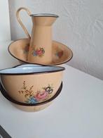 Vintage joegoslavische set emaille 4 delig, Ophalen