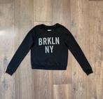 Abercrombie&Fitch zwarte sweater BRKLN New YORK; maat small, Zwart, Ophalen of Verzenden, Maat 36 (S), Gedragen