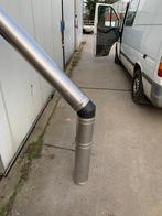 Geisoleerde kachelpijp voor een potkachel, Ophalen, Hout, Gaskachel