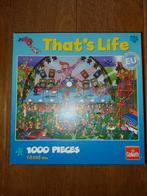 That's Life puzzel muziekfestival / popconcert 1000 st. ZGAN, Ophalen of Verzenden, 500 t/m 1500 stukjes, Zo goed als nieuw, Legpuzzel