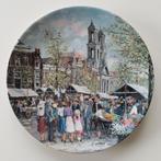 Porseleinen bord Waterlooplein Amsterdam - Royal Mosa, Ophalen of Verzenden