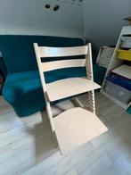 Stokke Tripp Trapp Kinderstoel Whitewash, Ophalen of Verzenden, Zo goed als nieuw, Meegroeistoel