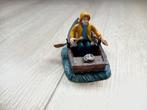 Kerstdorp man in bootje, Diversen, Kerst, Ophalen of Verzenden, Zo goed als nieuw