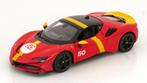 Ferrari SF90 Stradale N. 50 Assetto Fiorano, 1/18, Bburago, ., Ophalen of Verzenden, Bburago, Bburago