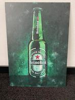 Metalen poster Heineken displate, Verzamelen, Biermerken, Heineken, Ophalen of Verzenden, Zo goed als nieuw