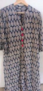 Jurk zomers L 100% viscose, Kleding | Dames, Ophalen of Verzenden, Zo goed als nieuw, Onder de knie