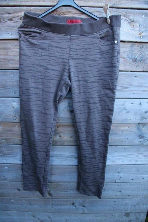 Tregging bruin Farfalla Rosso mt XXL Vaste prijs, Kleding | Dames, Broeken en Pantalons, Zo goed als nieuw, Maat 46/48 (XL) of groter