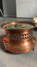 Koperen warmhoud stelletje, Ophalen of Verzenden, Koper