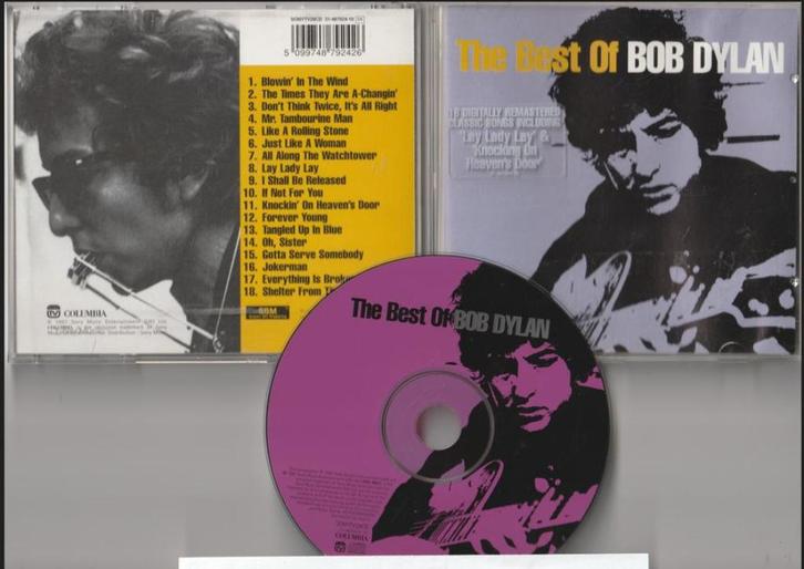 Bob Dylan - The Best Of Bob Dylan, Orig. CD, Cd's en Dvd's, Cd's | Rock, Gebruikt, Singer-songwriter, Ophalen of Verzenden