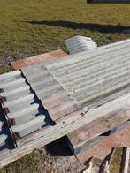 damwand gevel/dak platen 9.6mtr lang, Ophalen, Gebruikt, Metaal, 15 m² of meer