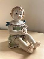 Beeldje, meisje met baby, vintage, porselein, Ophalen