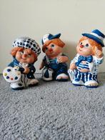 Set met 3 vrolijke clowns spaarpotten, Ophalen of Verzenden, Zo goed als nieuw, Dier