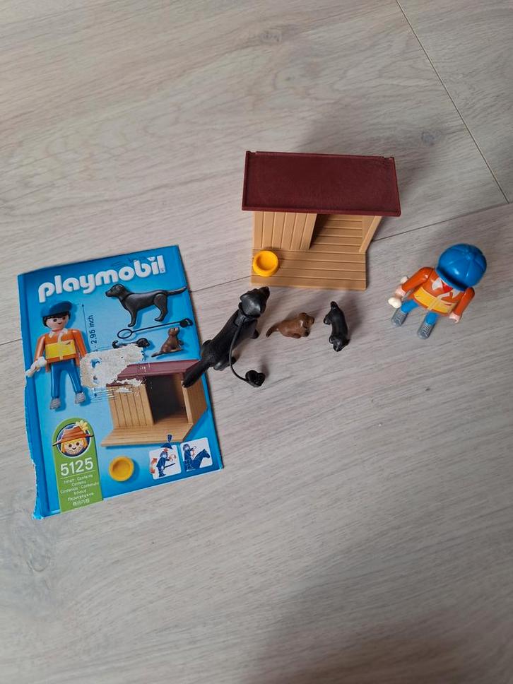 Playmobil 5125 Hondenpension - Compleet!, Kinderen en Baby's, Speelgoed | Playmobil, Zo goed als nieuw, Complete set, Ophalen of Verzenden